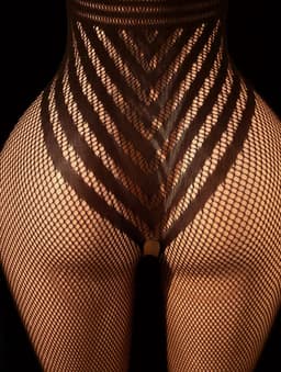 Sexy Lingerie – Erotische Catsuit – Lingerie Erotisch – Lingerie Sexy Setje – Kant – Netstof – Dames lingerie – Erotische verleidelijke Bodystocking – Kinky – One Size – Dare to Undress — thumbnail 4