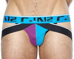 Ondersteunende Jockstrap voor Heren in Neon Kleuren – Sportondergoed — thumbnail 2