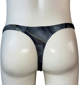 LekkerStout Slim Fit String - Zwart - Sexy Herenondergoed | XL | ( LS112 ) — thumbnail 2