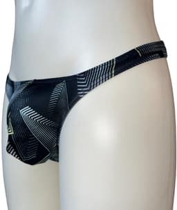 LekkerStout Slim Fit String - Zwart - Sexy Herenondergoed | XL | ( LS112 ) — thumbnail 3