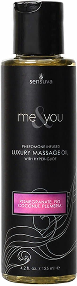 Erotische Massageolie Me & You Sensuva 125 ml Kokosnoot — afbeelding 1