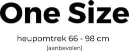 Sexy String met Open Kruis - Zwart - Erotisch Design met Kant en Parels - One Size - Dames String - Lingerie / Ondergoed — thumbnail 2