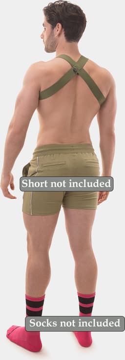 Barcode Berlin Harness Matt Pop Grasslandbeige - MAAT XS — thumbnail 2