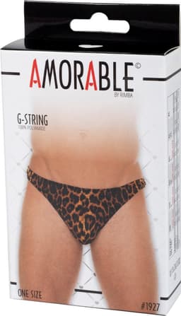 Amorable - Erotische Herenstring Met Panter Print - One Size — thumbnail 3