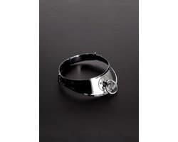 Locking Men's Collar with Ring (13.5")