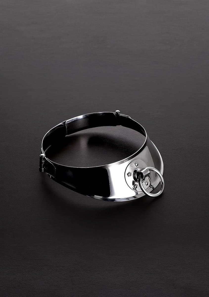 Locking Men's Collar with Ring (13.5") — afbeelding 1