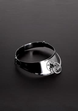 Locking Men's Collar with Ring (13.5") — thumbnail 1