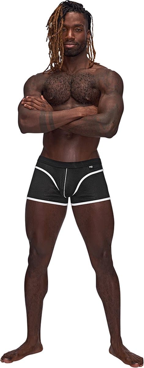 Male Power Mini Short - L black Small — afbeelding 1