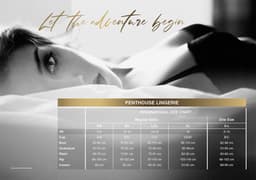 Penthouse Lingerie Perfect Lover - Erotische Body - Maat S/M - Wit — thumbnail 2