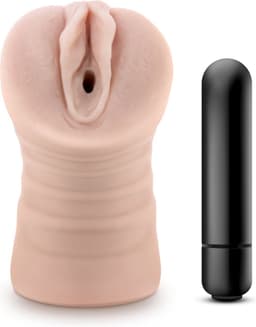 M for Men - Rain Masturbator Met Bullet Vibrator - Vagina — thumbnail 2
