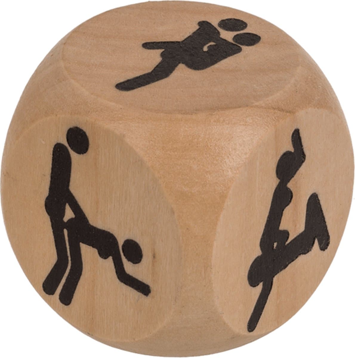 Kamasutra Seks Dobbelsteen Bruin — afbeelding 1