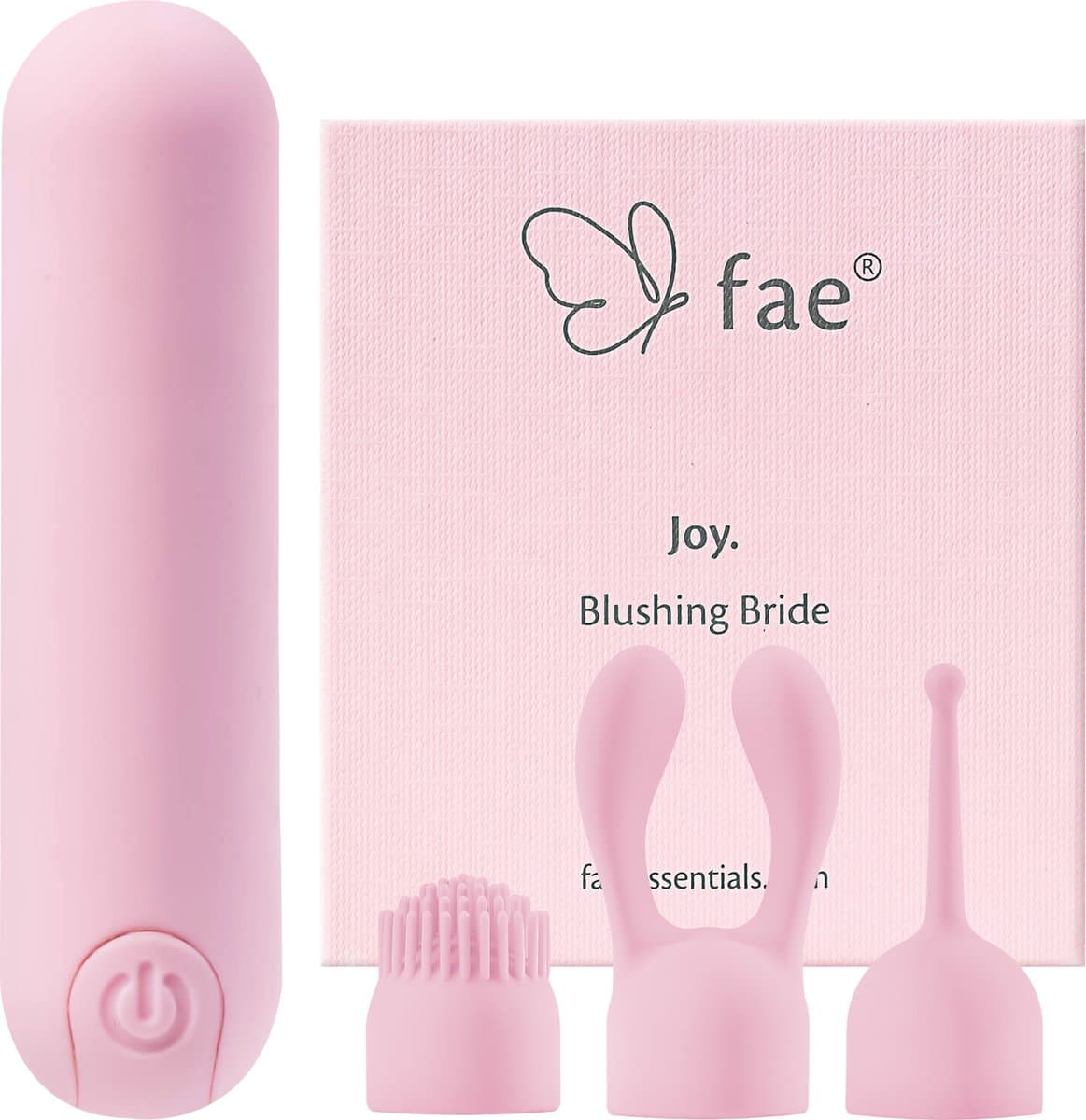 Fae® Vibrator voor Vrouwen - Clitoris Stimulator - Mini Bullet Vibrator - Sex Toys voor Vrouwen en koppels - Seksspeeltjes - Joy Series, Blushing Bride — afbeelding 1