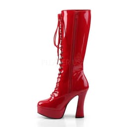 Pleaser - ELECTRA2020 Kniehoge laarzen - US 15 - 46 Shoes - Rood — thumbnail 3