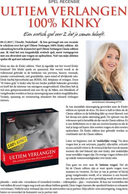 Tease & Please Ultiem verlangen 100% Kinky - Rood - Erotisch Kaartspel — thumbnail 4