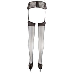 Cottelli Collection – Erotische Kousen met Jarretel Sluiting voor Onweerstaanbaar Uitstraling – Maat XS - Zwart — thumbnail 3