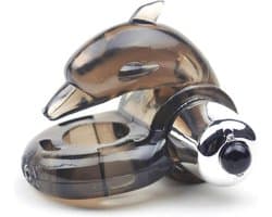 Vibration Cockring Dolphin Stimulator - Heerlijk gevoel tijdens penetratie - Stimulerend voor mannen en vrouwen - Spannend voor koppels - Sex speeltjes - Sex toys - Erotiek - Sexspelletjes voor mannen – Seksspeeltjes - Cockring vibrerend - Penisring