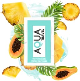 AQUA TRAVEL | Aqua Travel Tropical Fruits Flavour Waterbased Lubricant - 6 Ml — thumbnail 1