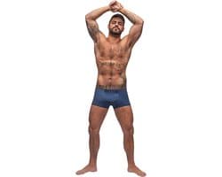 Male Power Avant-Garde - Verstrakkend Short antique blue L
