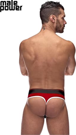 Male Power Panel Thong black S/M — thumbnail 5
