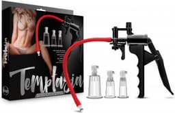 Temptasia - Clitoris- En Tepel Vacuüm Zuigers Complete Set Met Grippomp — thumbnail 5
