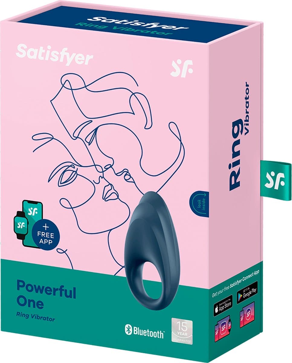 Satisfyer 'Mighty One', 9 cm, met app — afbeelding 1