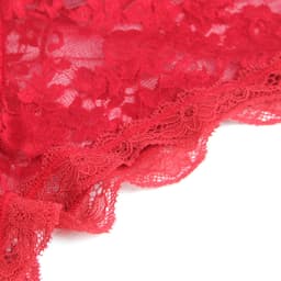 Zeloria Heren Kant Boxer – Transparante Erotische Lace Boxershort – Rood – L – Stretch & Comfort — thumbnail 2