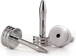 E-Stim - Medium Diamond Penis Plug - Black - Medium — thumbnail 2