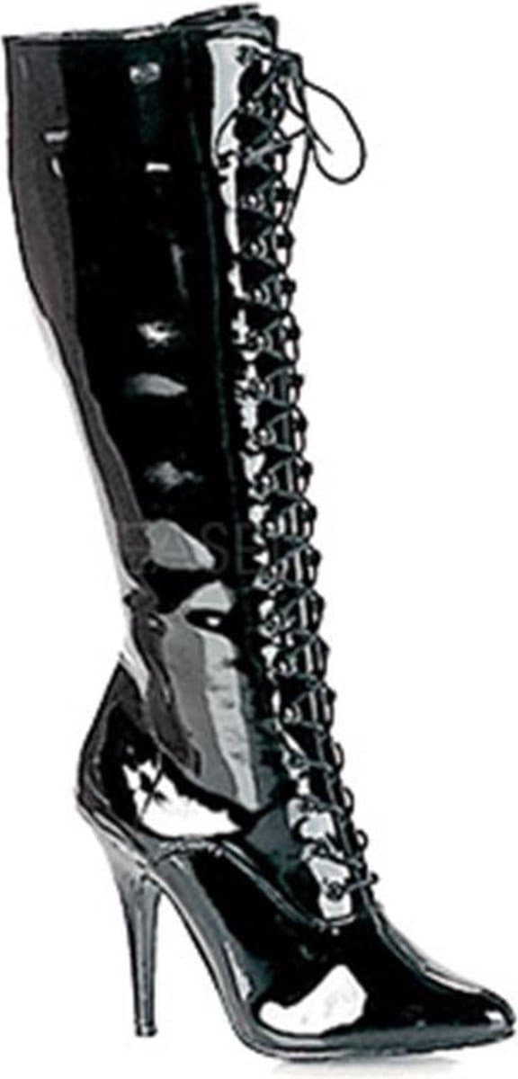 Pleaser - SEDUCE-2020 Kniehoge laarzen - US 9 - 39 Shoes - Zwart — afbeelding 1