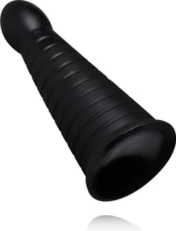 BUTTR - Devil Dog XXL Buttplug - Glad Materiaal - Buttplugs - Anal Plug - Sex Toys voor Vrouwen en Mannen - Seksspeeltjes - Butt Plug - Zwart — thumbnail 3