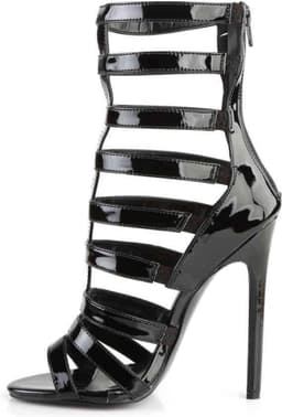 Pleaser Hoge hakken -38 Shoes- SEXY-52 US 8 Zwart — thumbnail 3
