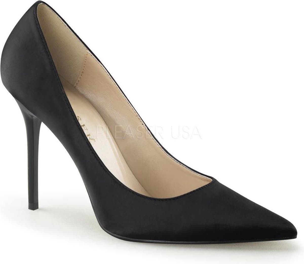 Pleaser - CLASSIQUE20 Pumps - US 6 - 36 Shoes - Zwart — afbeelding 1