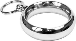 Rimba - Donut Cockring - Met klein ringetje voor ketting of gewicht 45 mm — thumbnail 2