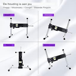 Neukmachine - Fuck Machine - Sexmachine - Zwart — thumbnail 4