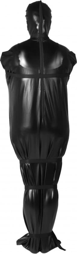 Body Bag met Nylon Bandjes - Zwart — thumbnail 2