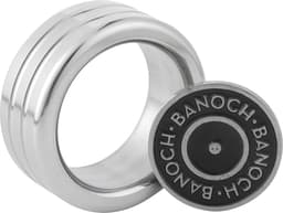 Banoch | glansring groef Ø 28 mm | eikelring | Metaal cockring | penisring — thumbnail 2