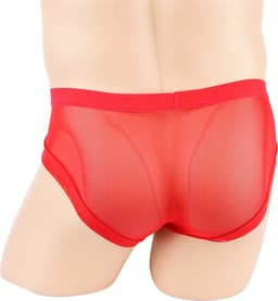 Erotische heren slip met gesloten sleeve - Transparant - Slurf - String - Boxer — thumbnail 2