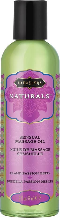 Kama Sutra - Naturals Massage Olie Passiebes 59 ml — thumbnail 1