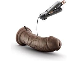 Dr. Skin - Dr. Joe Vibrator Met Zuignap 20 cm - Chocolate