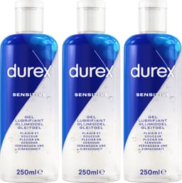 Durex Glijmiddel Sensitive - 250 ml x3 — thumbnail 1