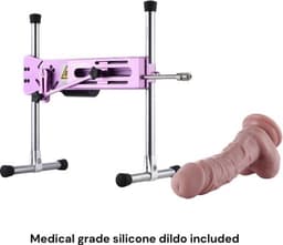 Pro 1 Premium Seksmachine 2.0 Smart APP met dildo en remote Paars — thumbnail 4