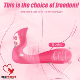2 in 1 Speculum Vibrator - Vaginaal - Anaal - Spreider - 10 Standen - Roze — thumbnail 5