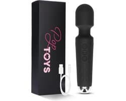 Poptoys Vibrator voor Vrouwen en Koppels - Wand Vibrator - Clitoris Stimulator - G Spot Sex Toys - Erotiek - 8 Snelheden & 20 Vibraties