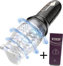 Erodit®Twist and Suck Delight- Rotatie Vibrator inclusief glijmiddel- Vibrerende Masturbator- Automatische rotatie- Vibrator voor mannen- Sekspeeltje- Multifunctionele mannen toy- Erotiek voor mannen — thumbnail 1