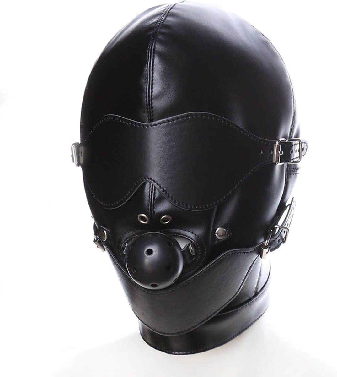 Hoofdmasker met afneembaar mondknevel — afbeelding 1