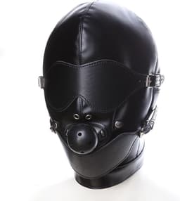 Hoofdmasker met afneembaar mondknevel — thumbnail 1
