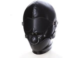 Hoofdmasker met afneembaar mondknevel