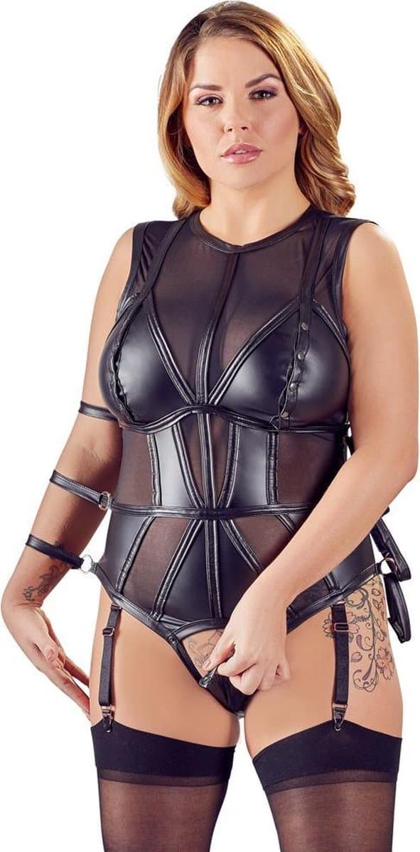 Cottelli Bondage body – met arm boeien — afbeelding 1