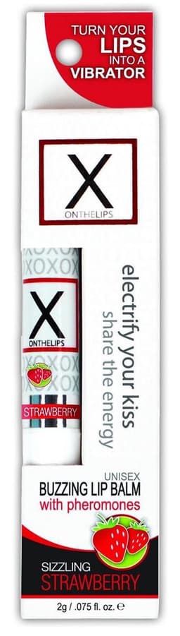 Sensuva - X On The Lips Aardbei - 2 ml - Stimulerend Middel — thumbnail 4