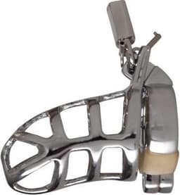 Rimba - Kuisheidskooi - Metalen Peniskooi met Hangslot - Open Model — thumbnail 3