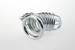 Chastity Cage - kuisheidskooi - voor mannen - stainless steel - Prolink Novelties® nr. 4 — thumbnail 4